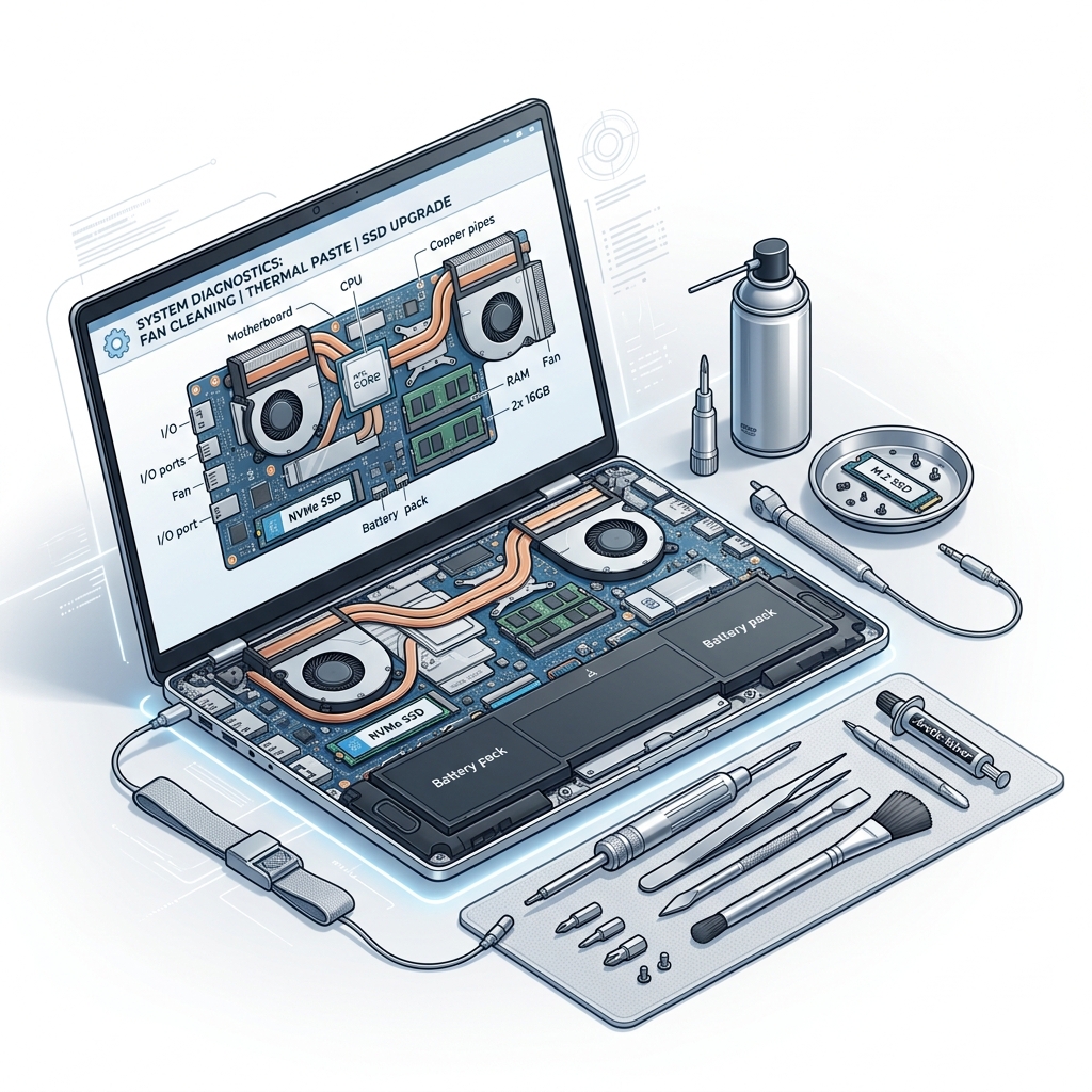Laptop Maintenance: Avoid Overheating